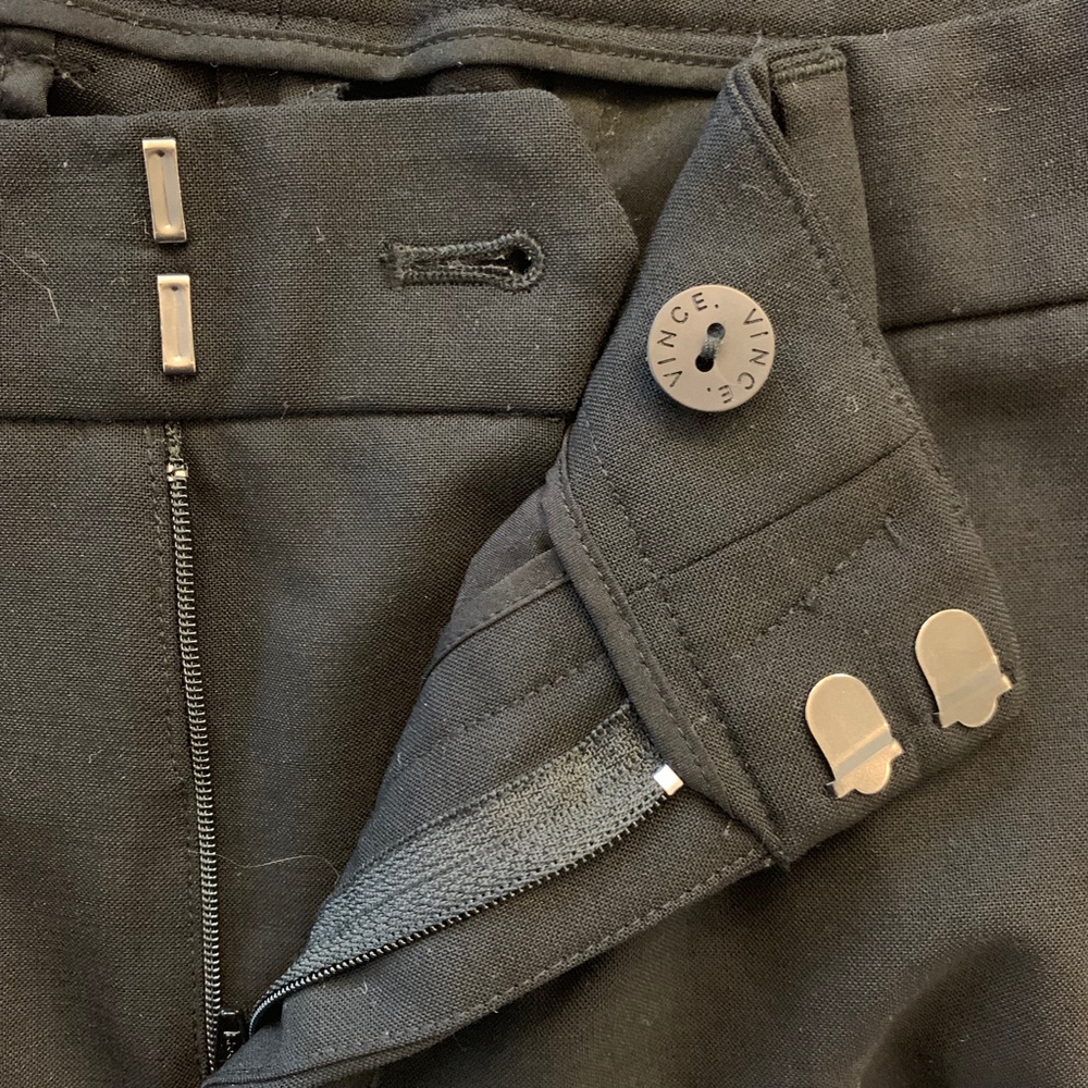 Vince Strapping Stretch Wool Trousers - Picture 4 of 6